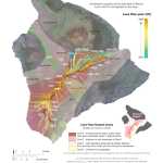 because of magma moving below.